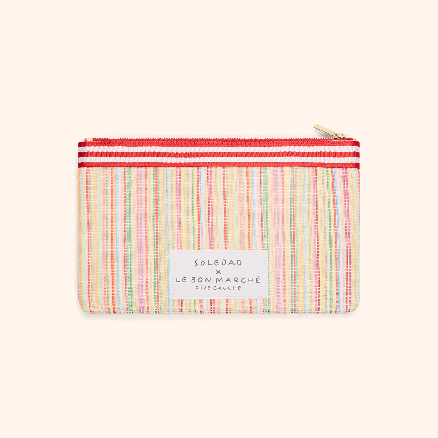 SOLEDAD striped pouch | LE BON MARCHÉ RIVE GAUCHE x SOLEDAD