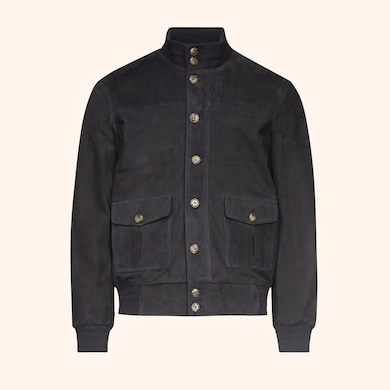 Blouson suede grandes poches, , hi-res