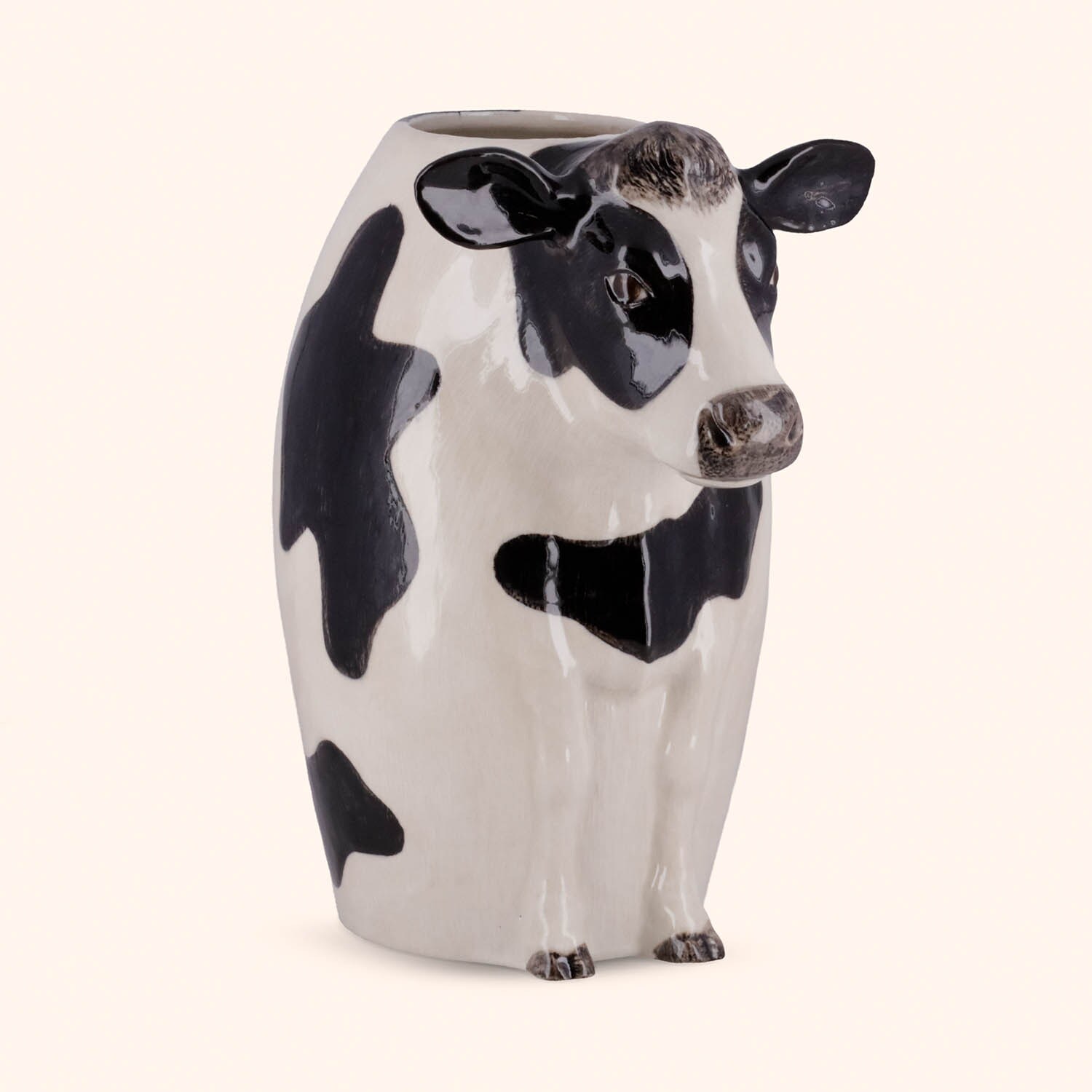 Vase à fleurs vache