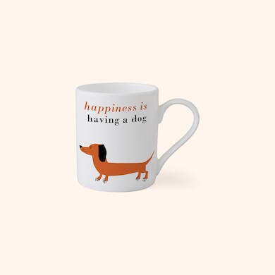 Mug "happiness is having a dog", , hi-res