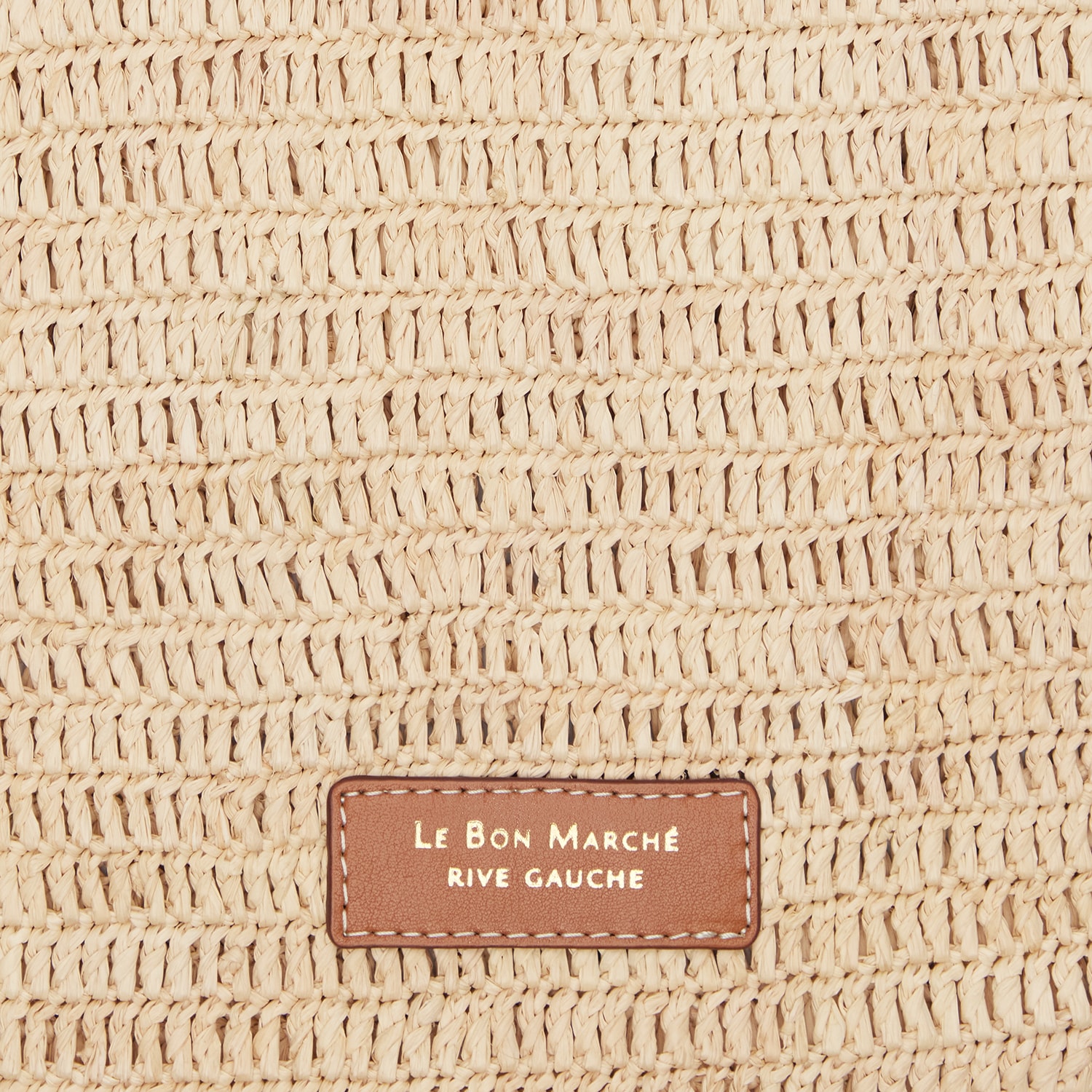 Sac tress&eacute; en raphia