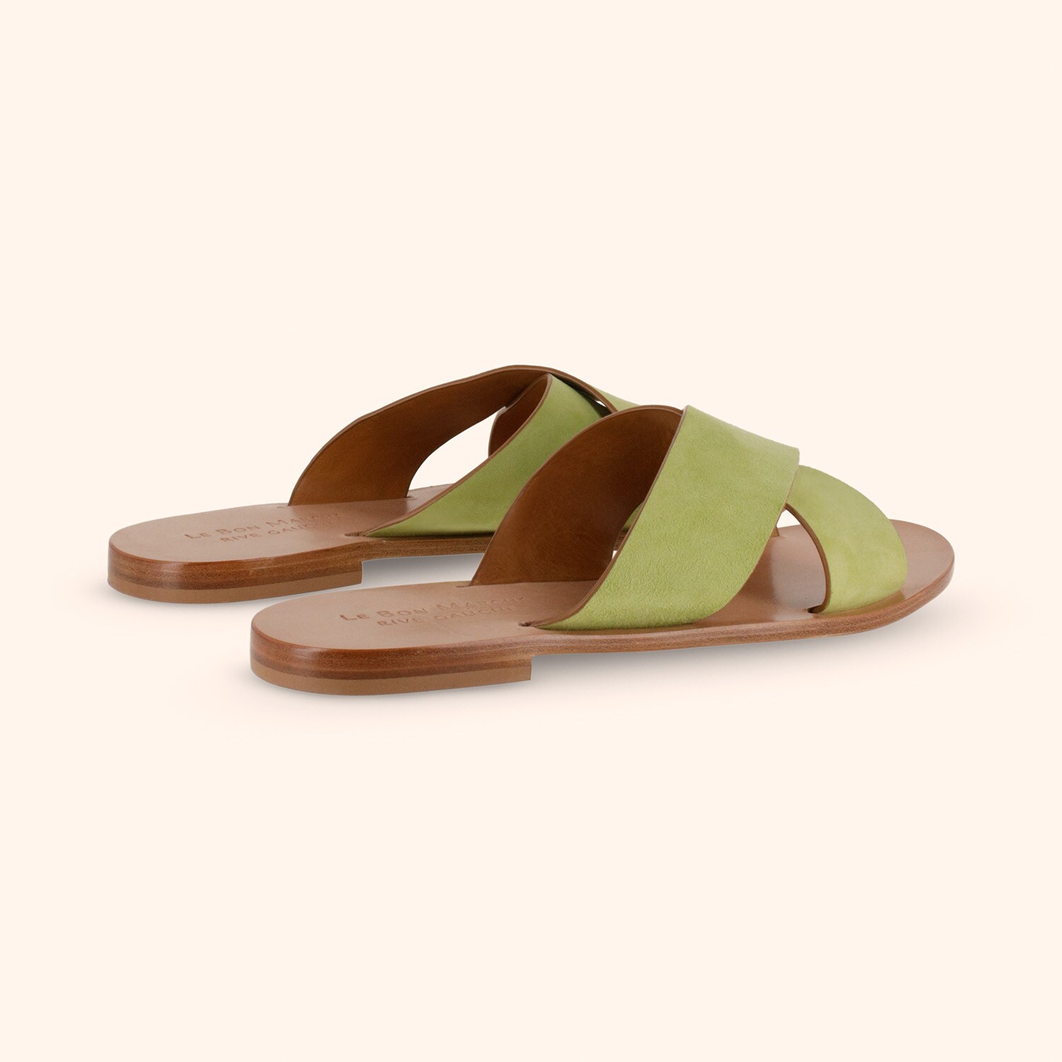 Sandales plates 