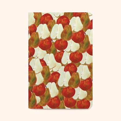 Carnet A5 Pomme Poires, , hi-res