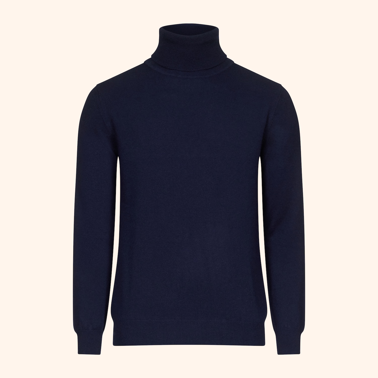 Pull col roulé 100 % cachemire