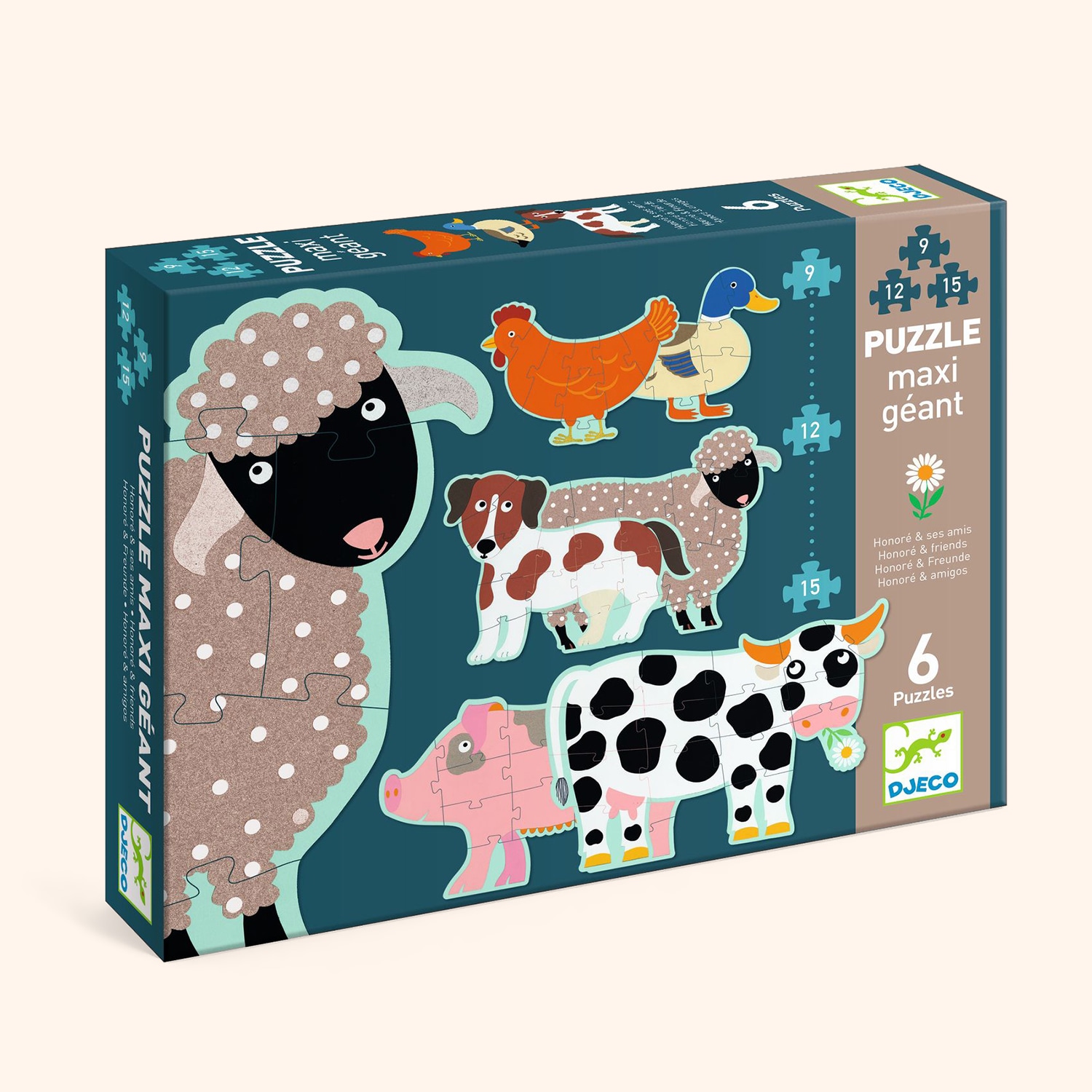 Puzzle Honor&eacute; et ses amis