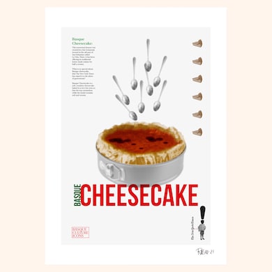 Collage "Cheesecake" by Rosco - A4, , hi-res