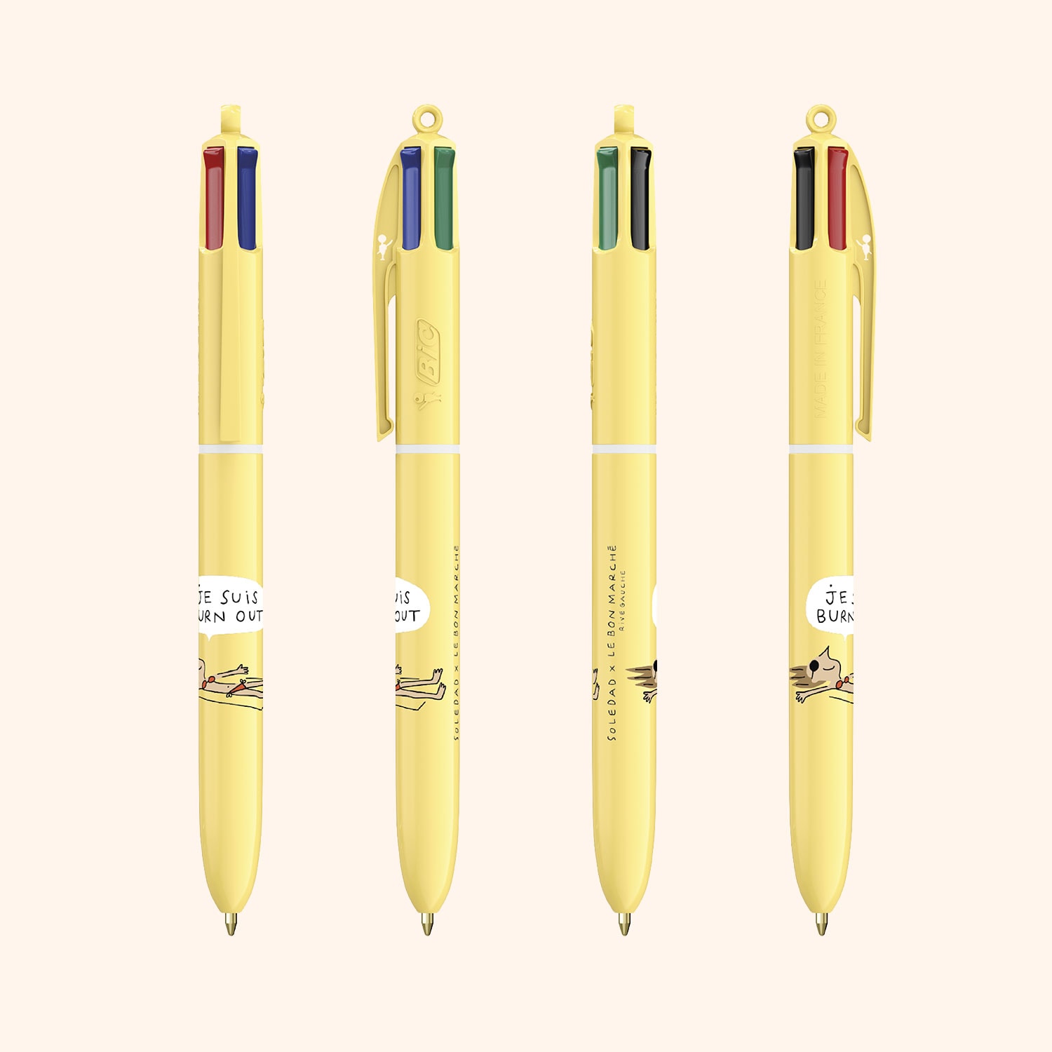 Stylo BIC SOLEDAD "Burn out"