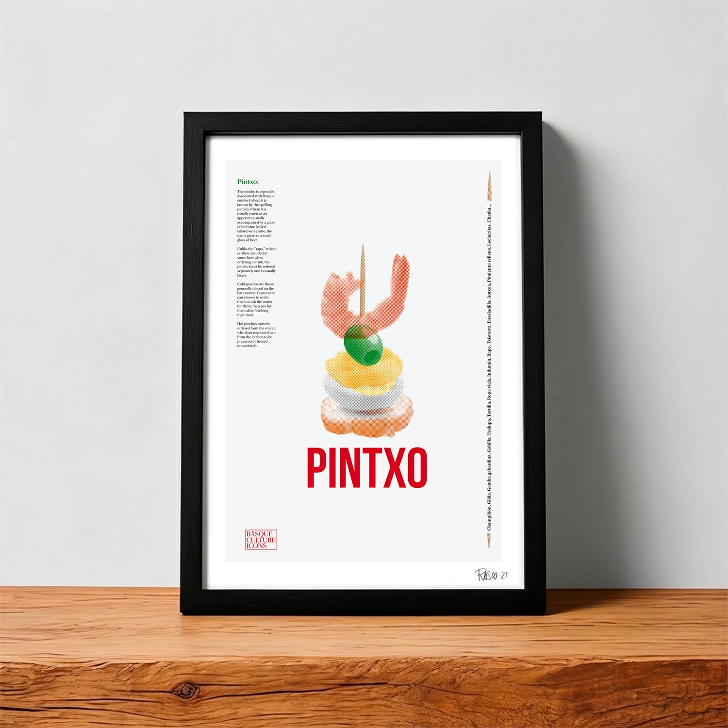 Collage "Pintxo" by Rosco - A4