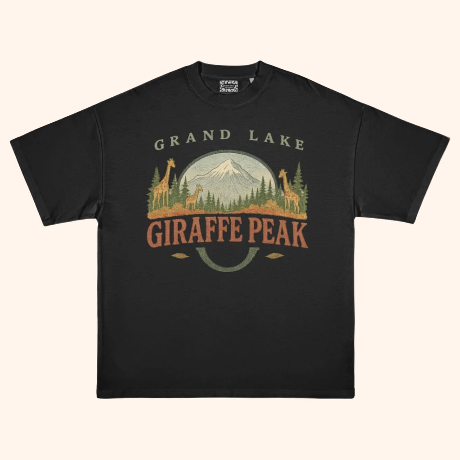 T-shirt "Giraffe peak"