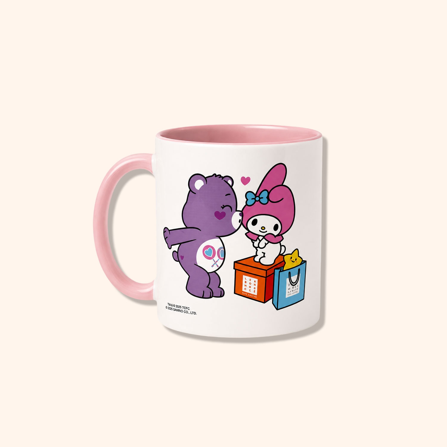 Mug Hello Kitty & les Bisounours "My Melody"