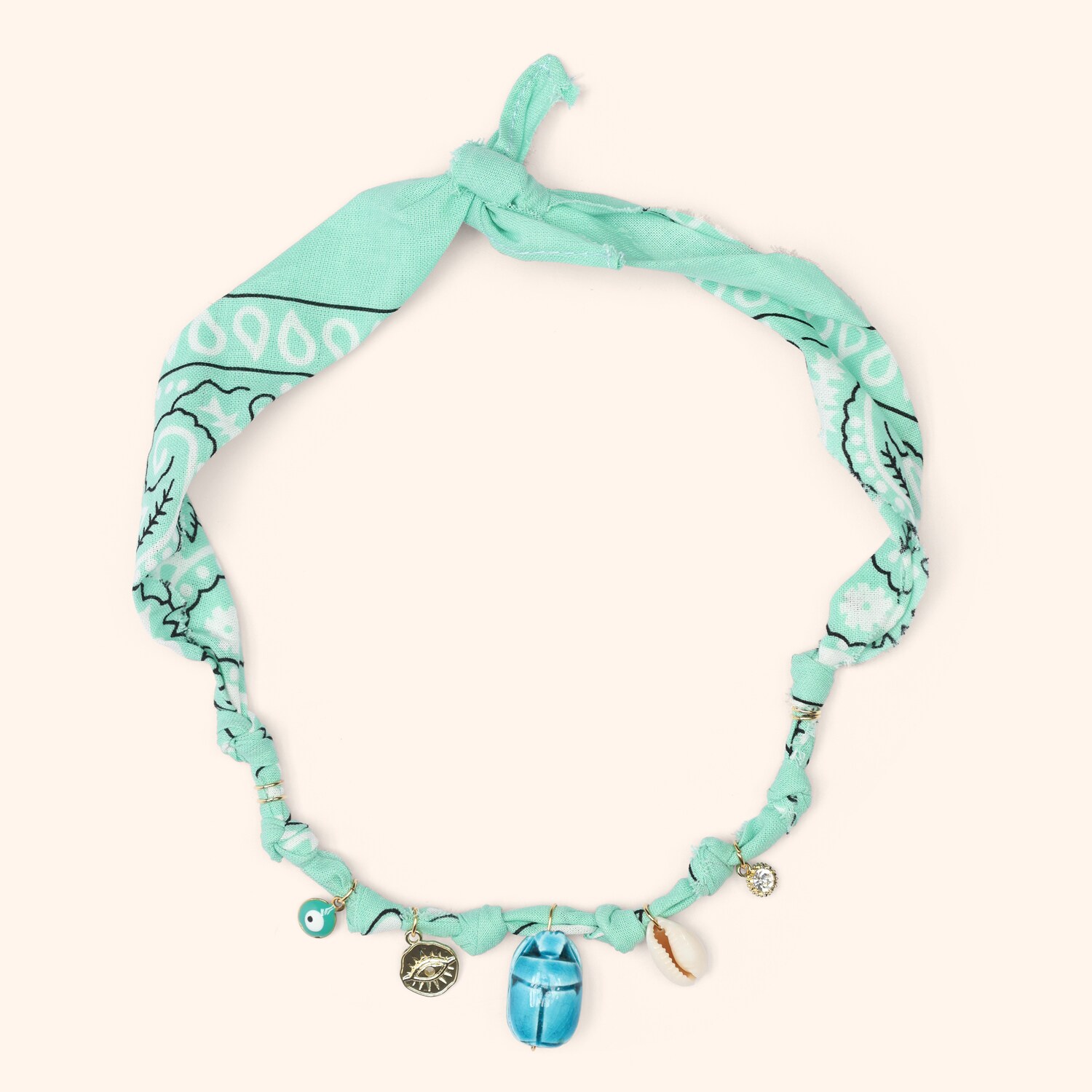 Collier Big scarabée