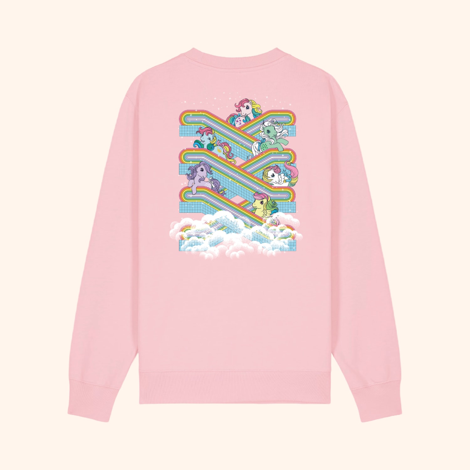 Sweat Adulte Mon Petit Poney "Escalator"