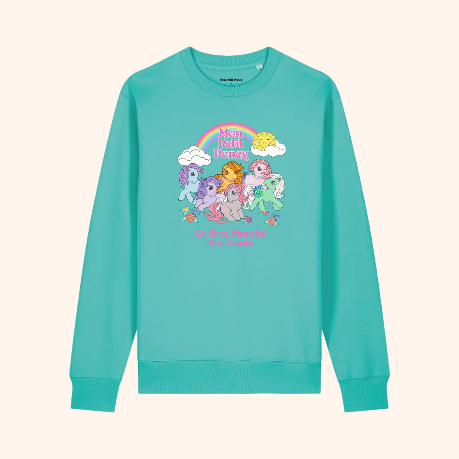 Sweat Adulte Mon Petit Poney "Rainbow"