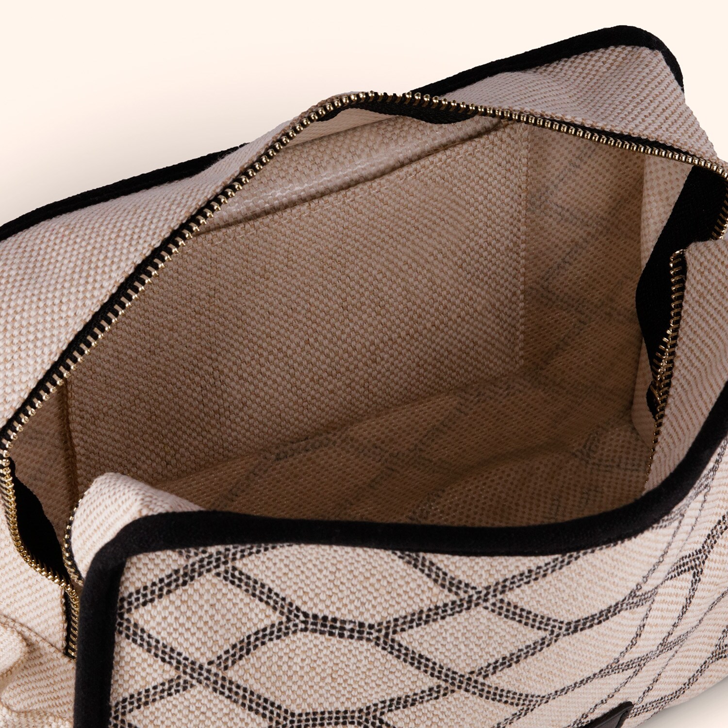 Trousse de toilette motif escalator 
