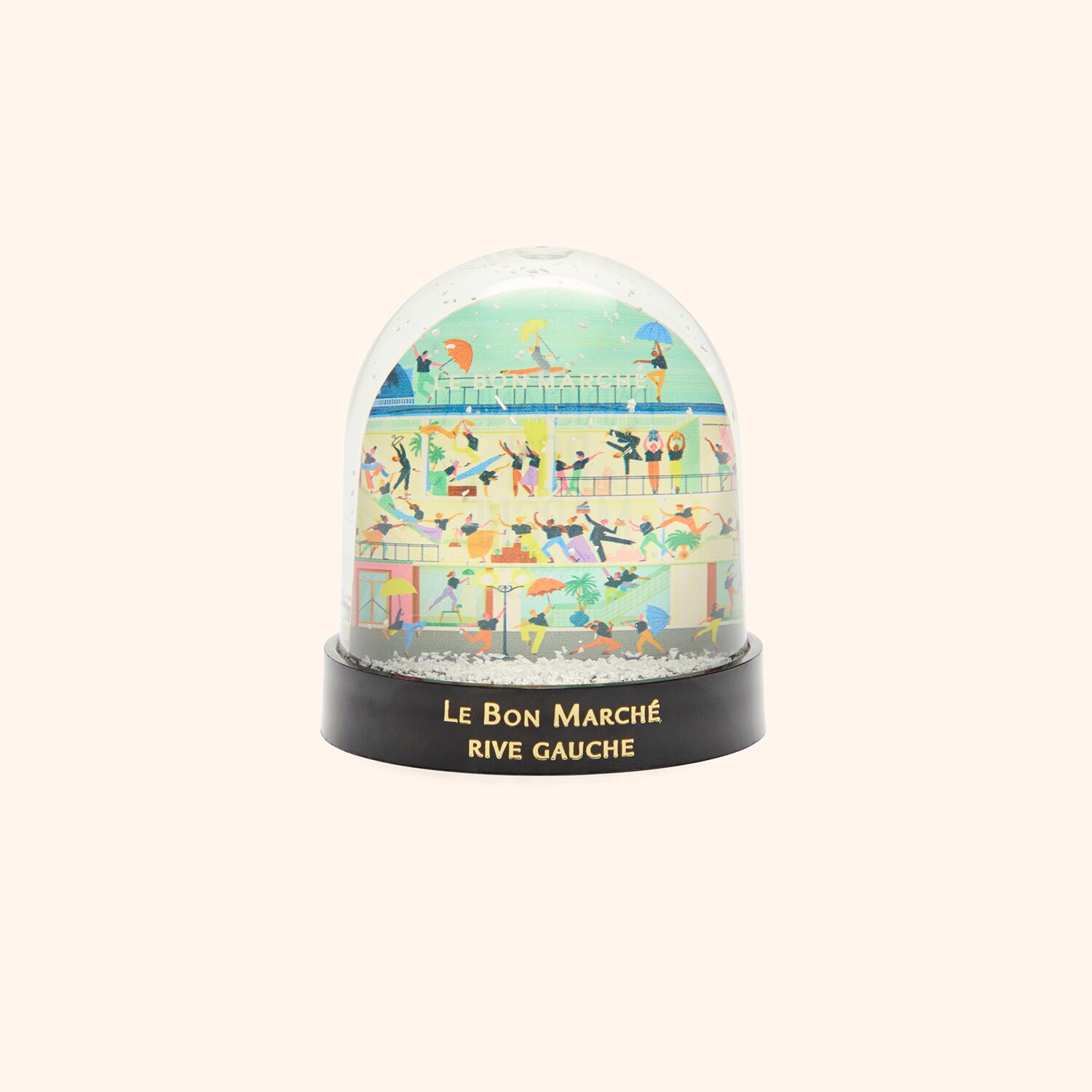 コラボ商品★LE BON MARCHE RIVE GAUCHE x OU EST CHARLIE Boule à neige The Parisianer | LE BON MARCHÉ RIVE GAUCHE x