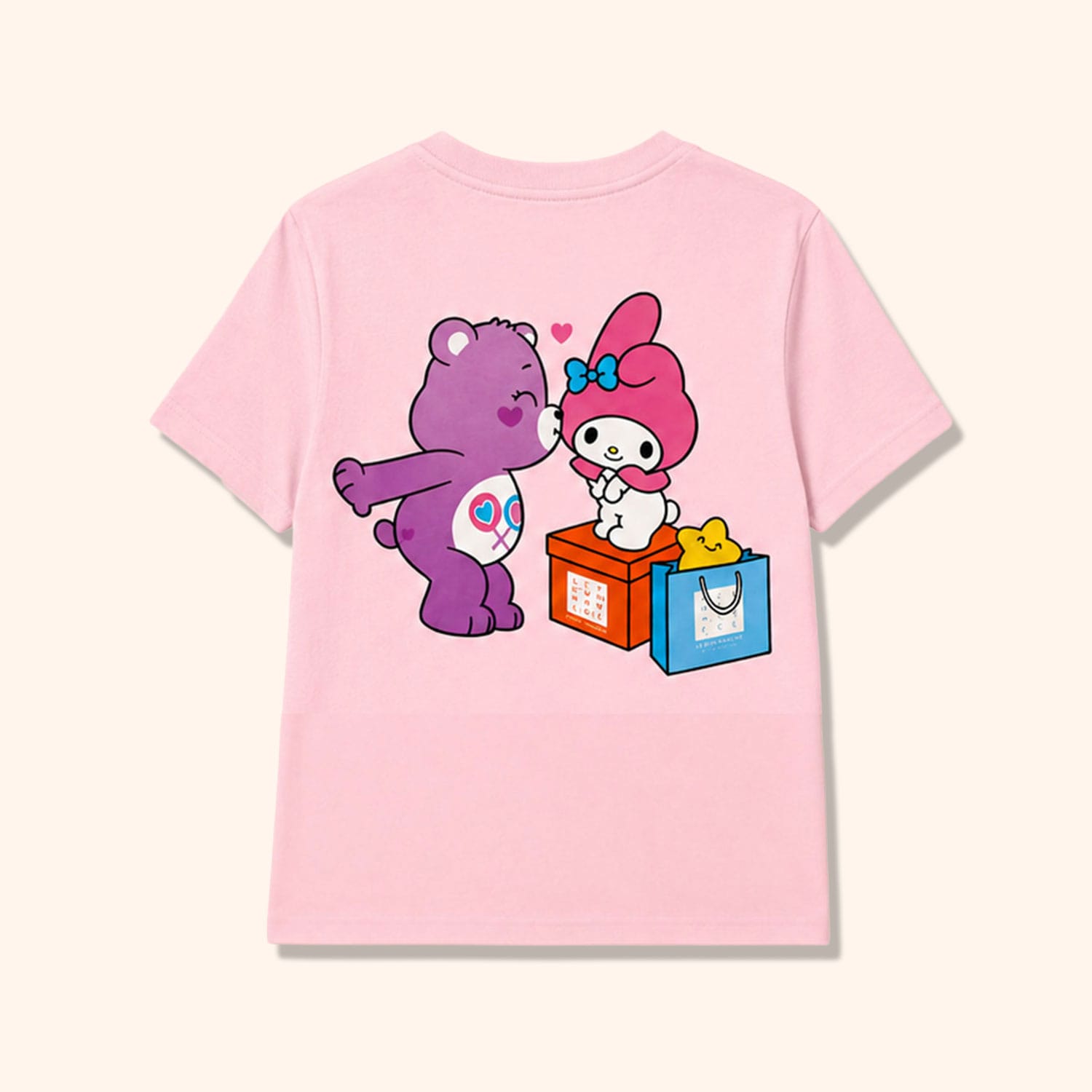 T shirt adulte Hello Kitty & les bisounours "My Melody"