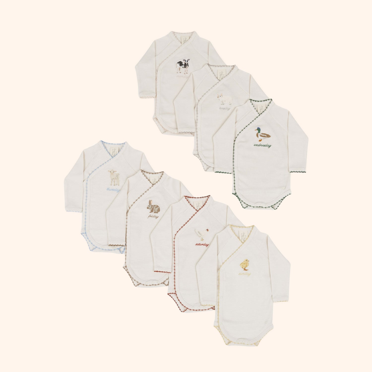 Set de Bodies - 7 jours