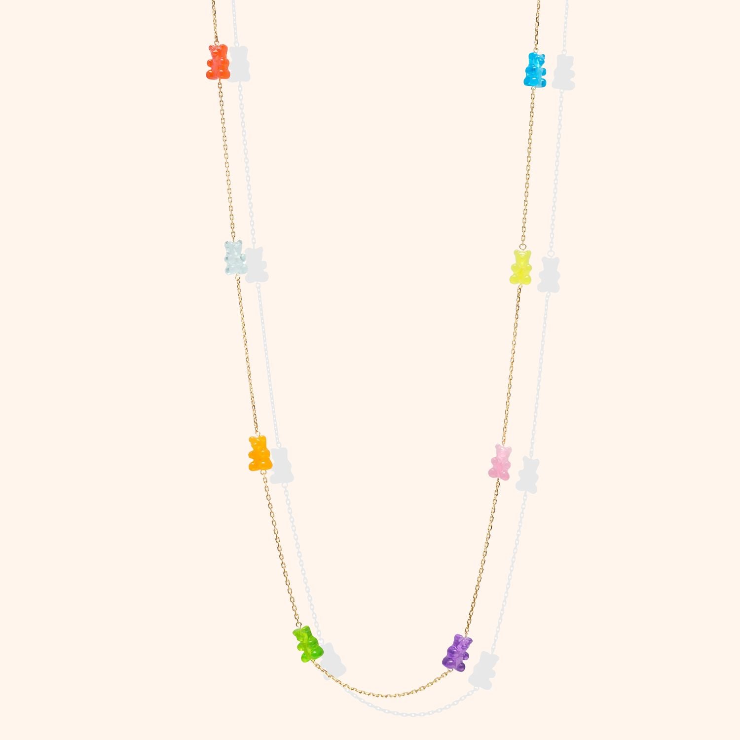 Collier à superposer - Nostalgia Bear