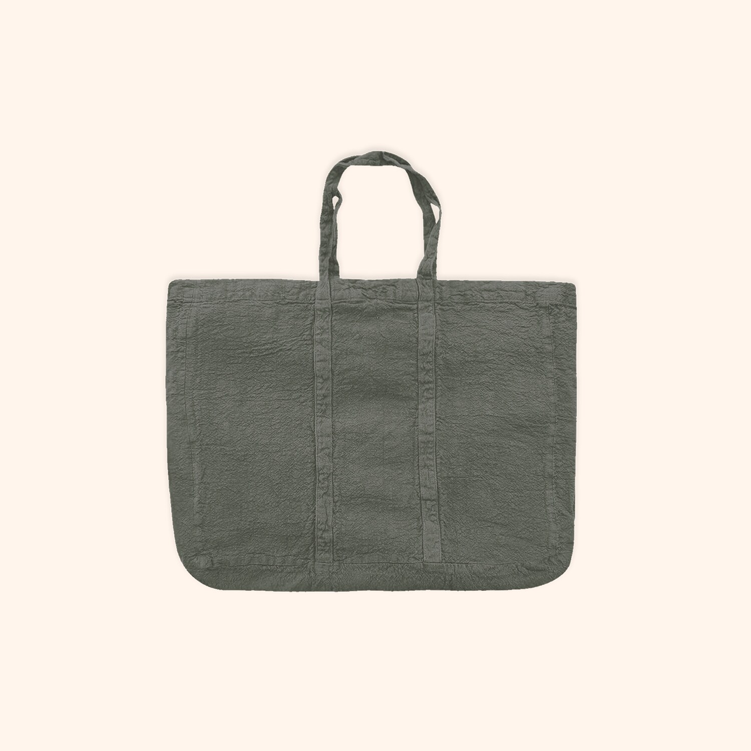 Yogi bag en lin brut