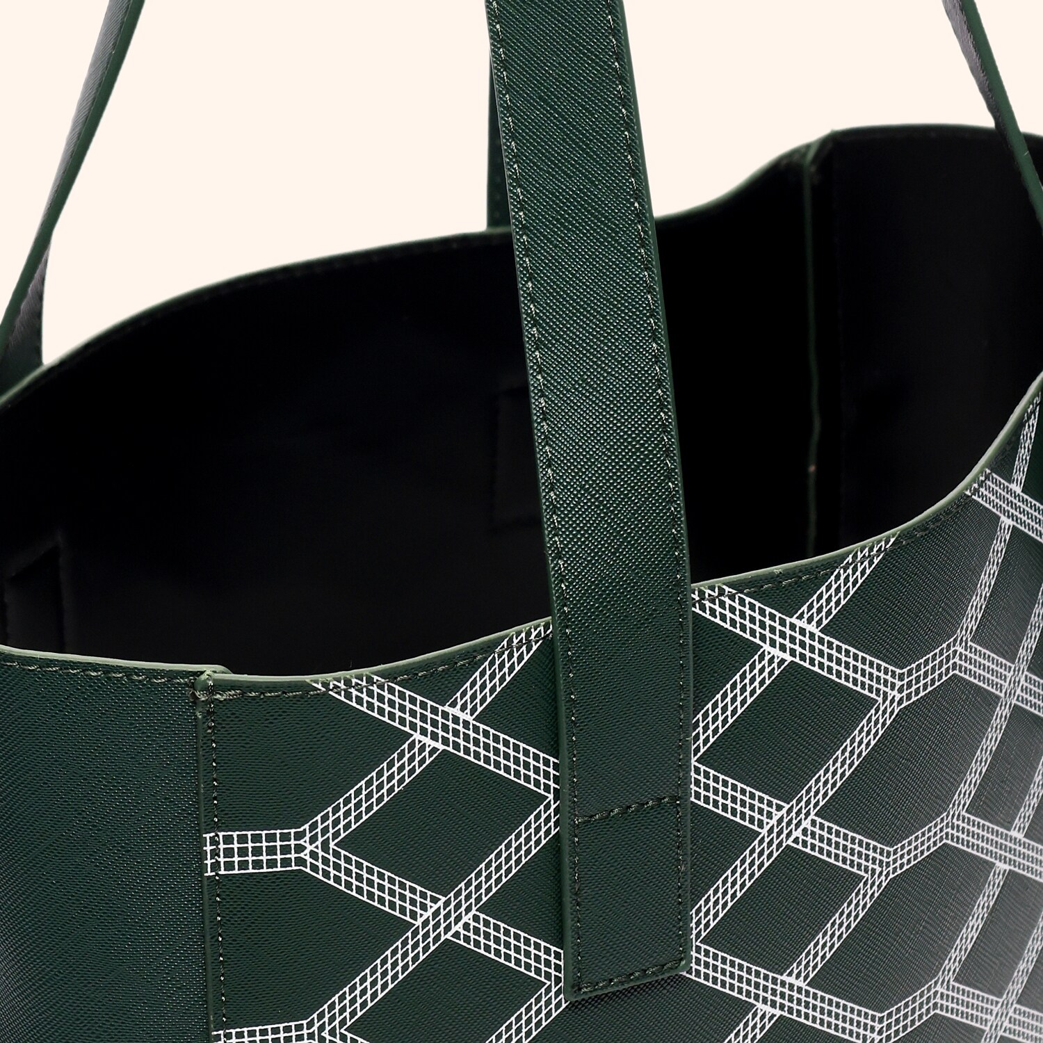 Shopping bag escalator
