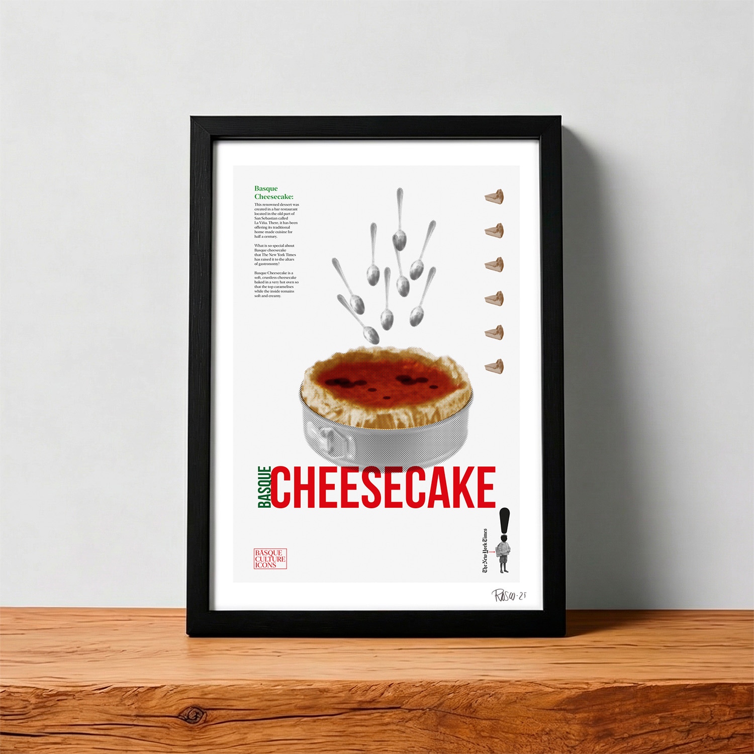 Collage "Cheesecake" by Rosco - A4