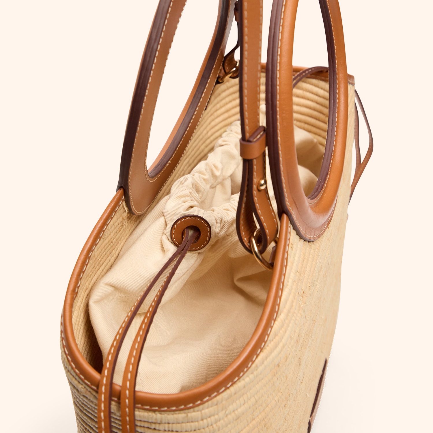 Sac découpe raphia Grand Modèle