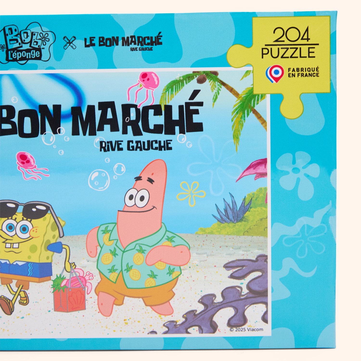 Puzzle Bob l'éponge Plage