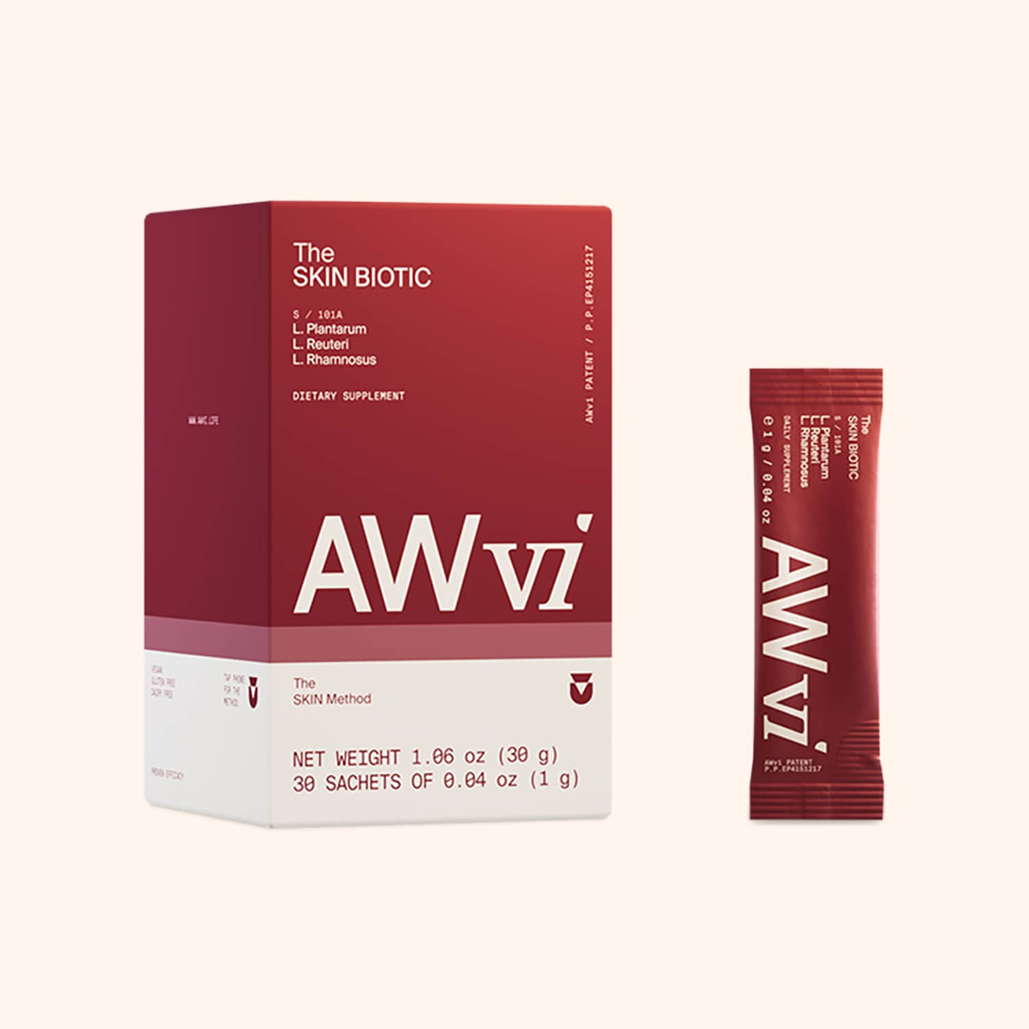 Compléments alimentaires "The Skin Biotic"