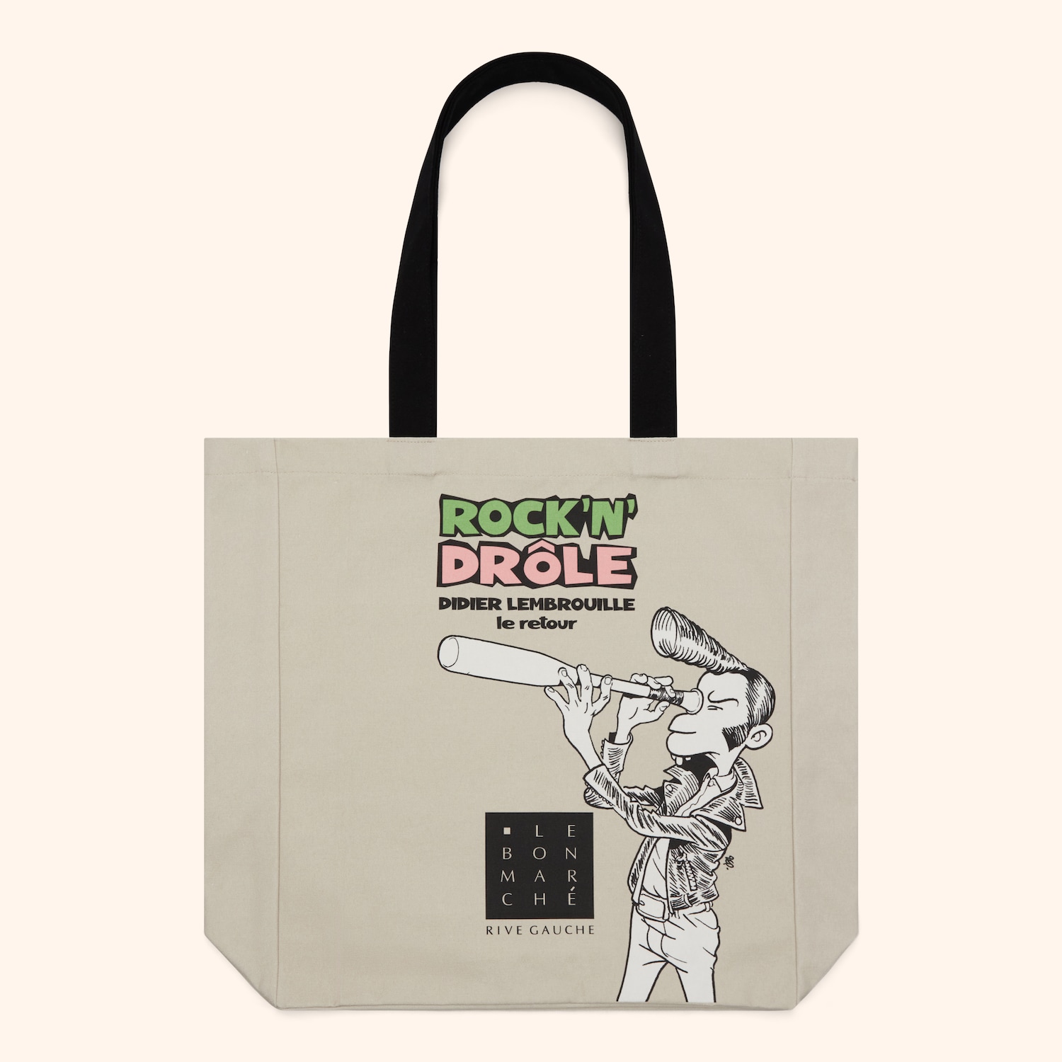 Totebag Rock'n'Dr&ocirc;le