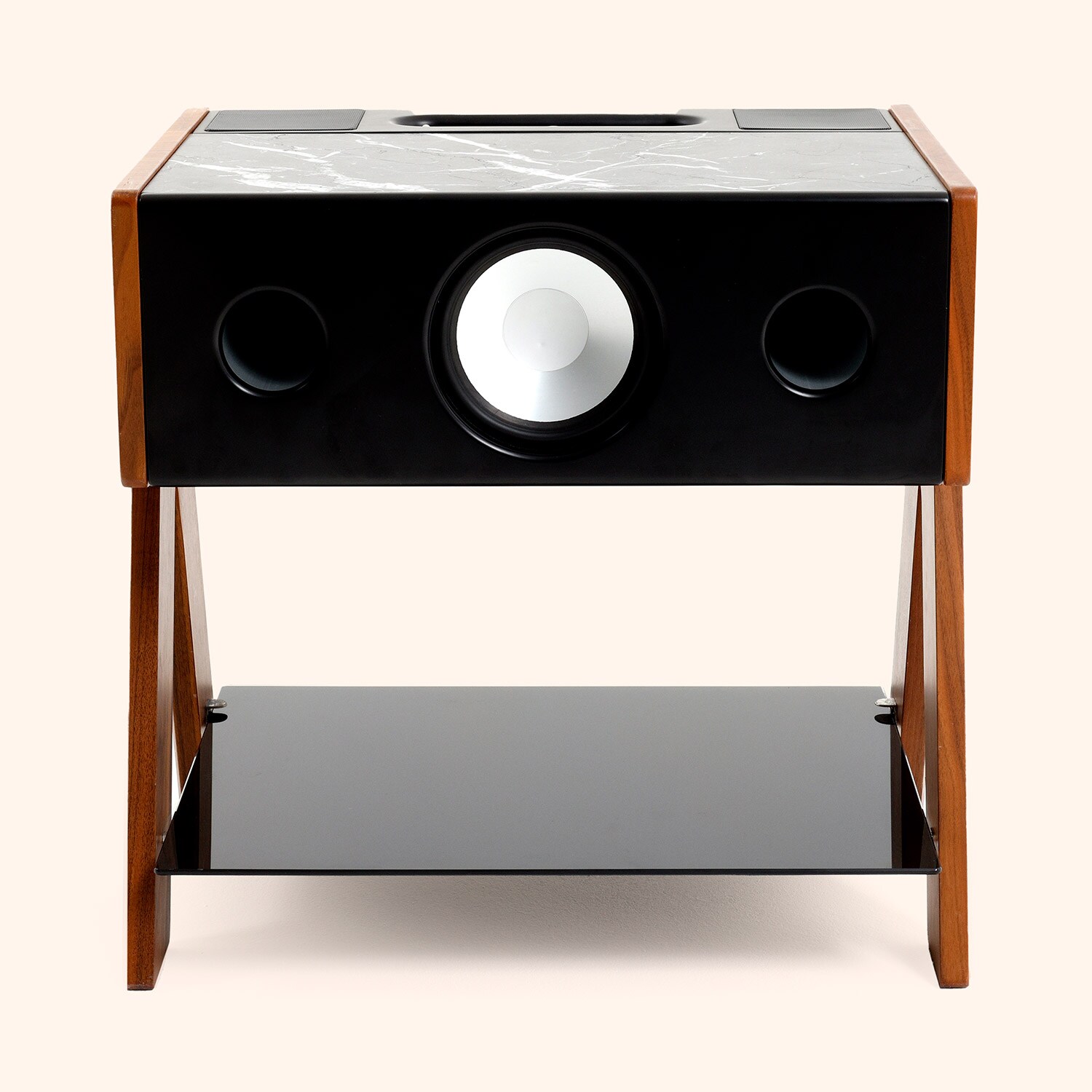 Enceinte Cube Marbre