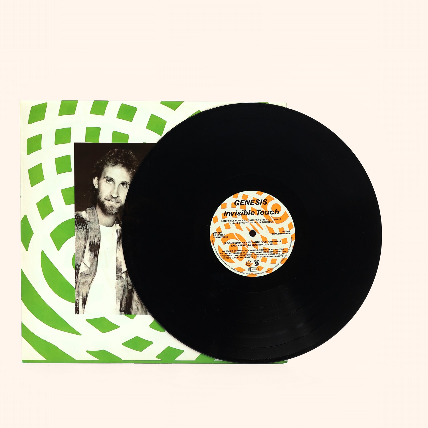 Vinyle Invisible Touch - Genesis