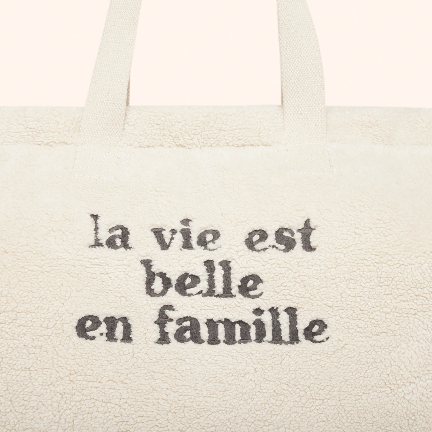 Cabas La vie est belle en famille