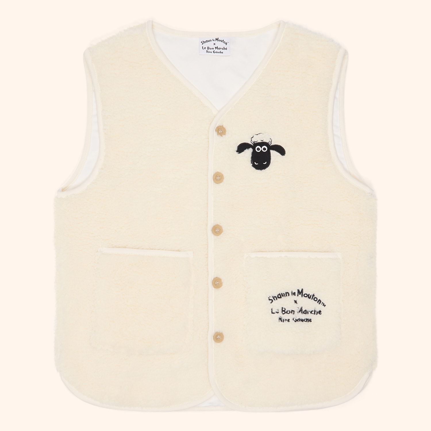 Gilet adulte Shaun Le Mouton