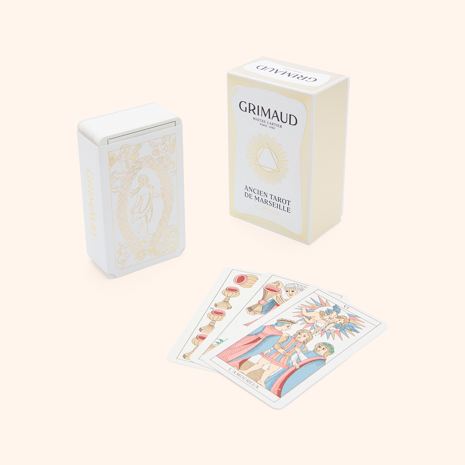 Grimaud Pack°400 : Nouvelle édition de l’ancien Tarot de Marseille