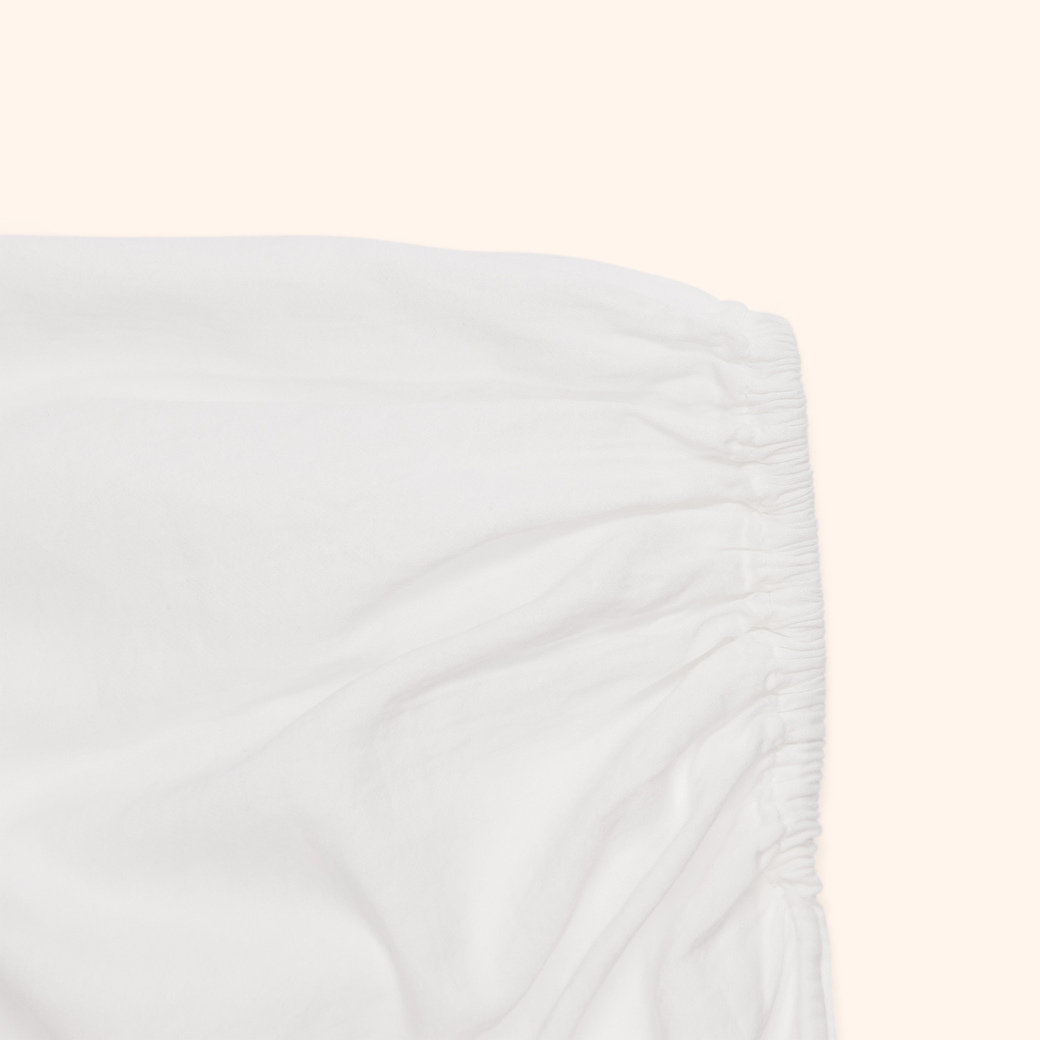 Drap Housse Sati en Satin lavé