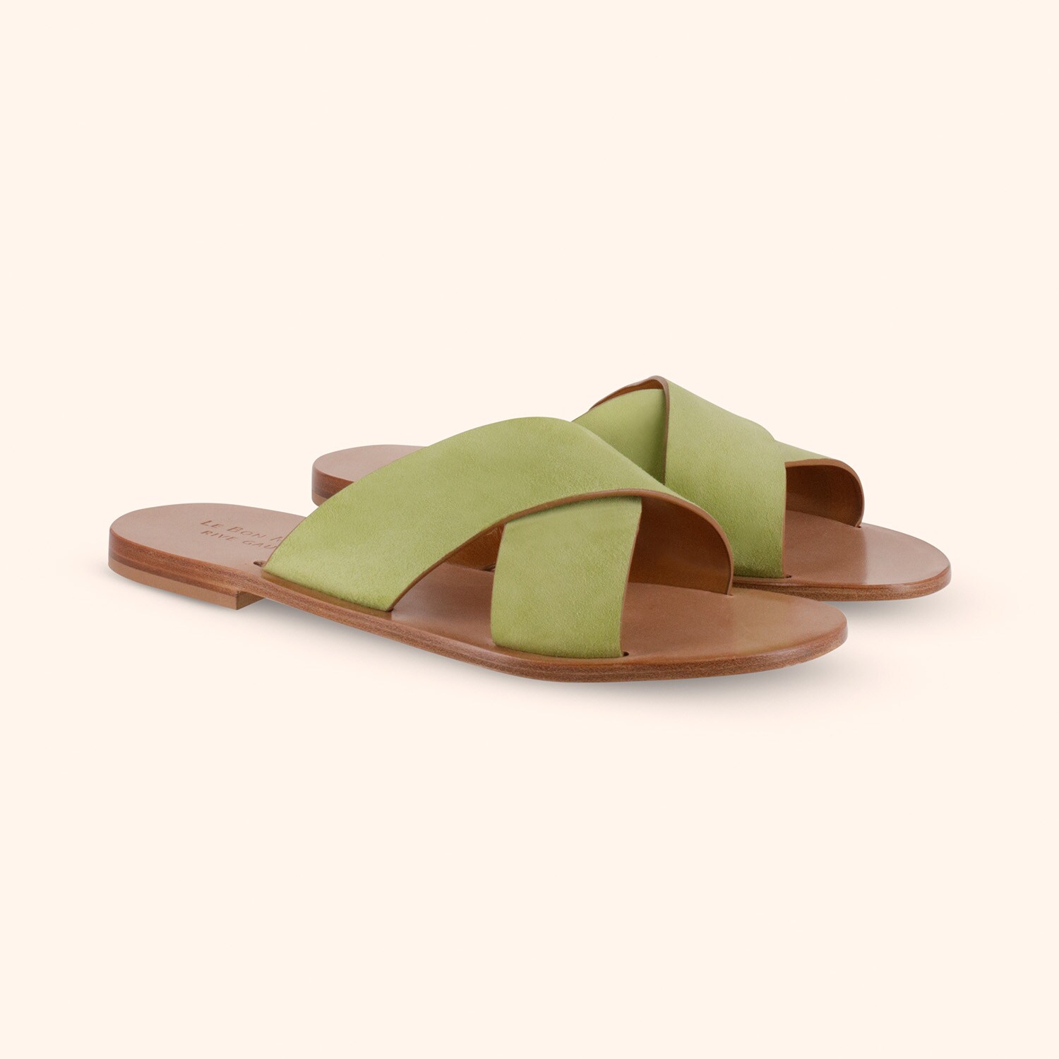 Sandales plates 