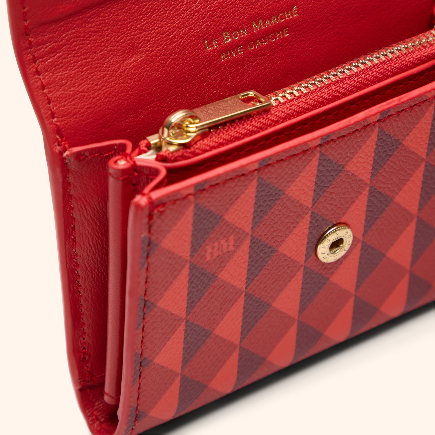 Portemonnaie pression "Prisme"