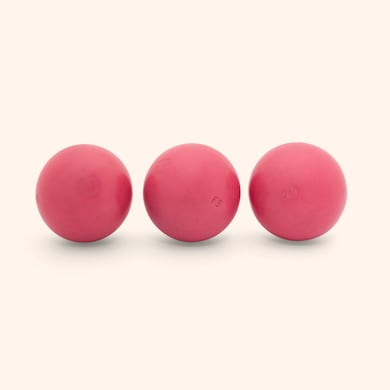 Triplette de pétanque rose 120, , hi-res