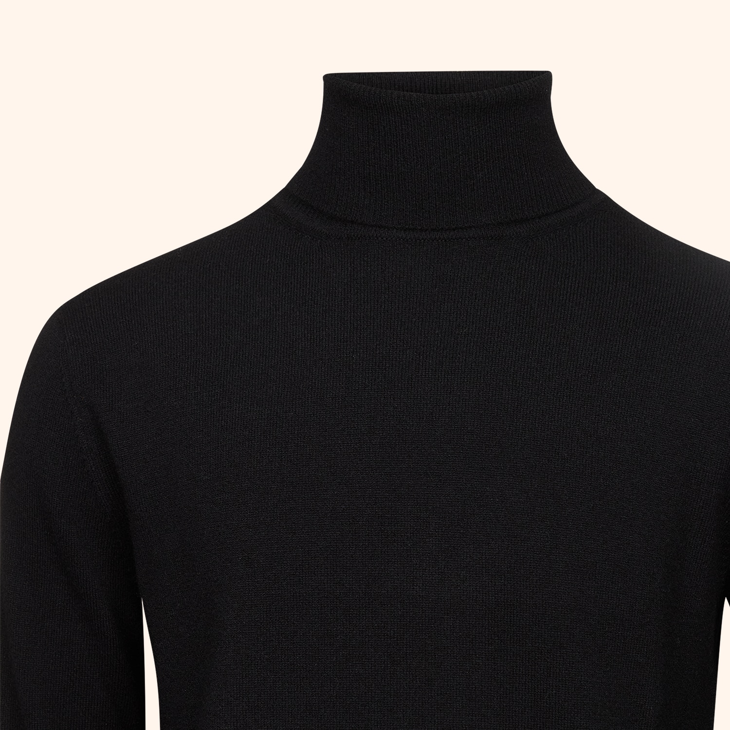 Pull col roulé en cachemire