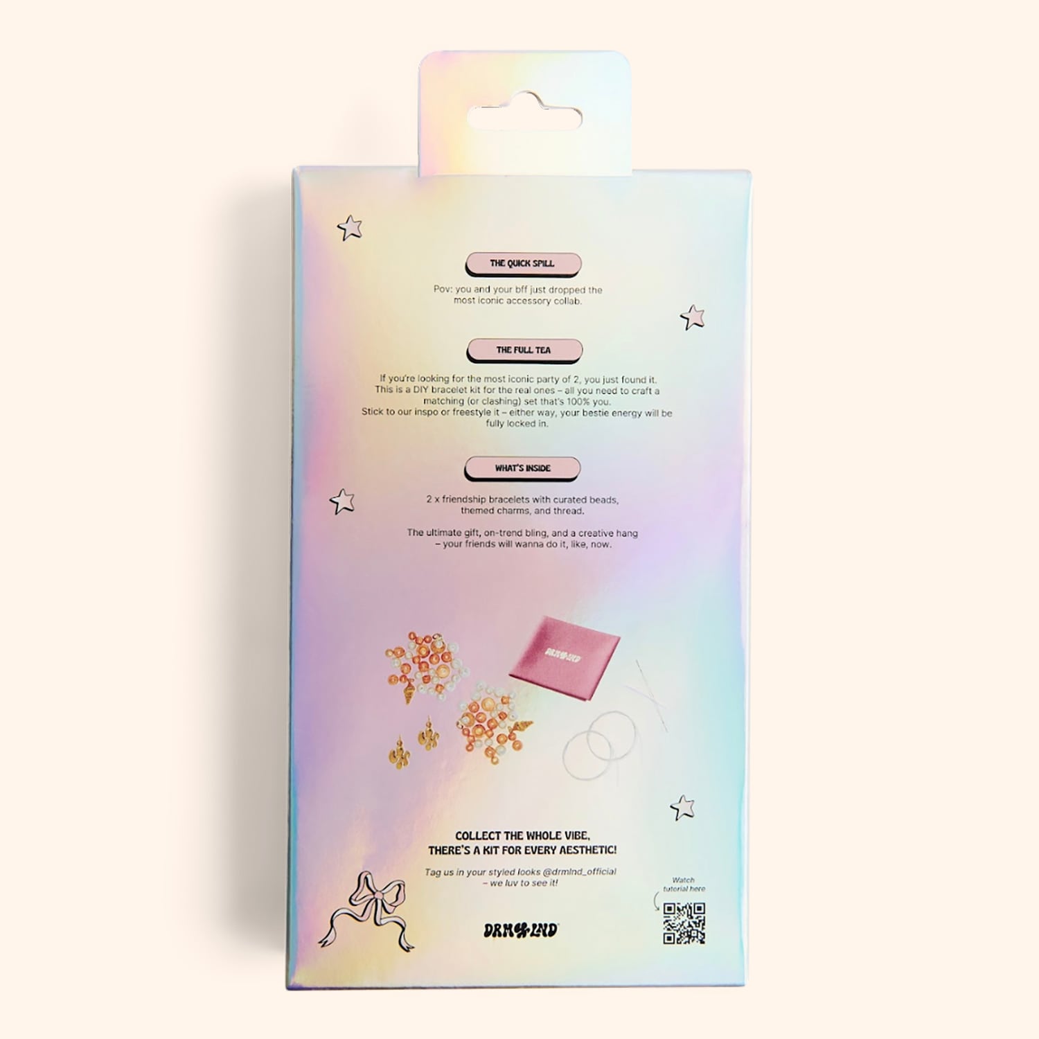 Kit bijoux 2 en 1 "Clean Girl"