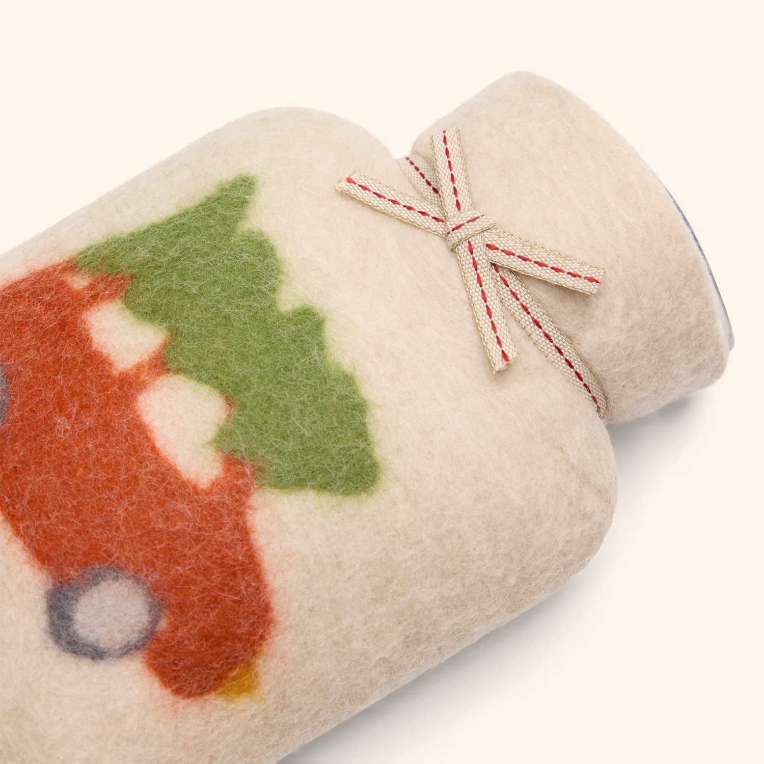 Bouillotte voiture sapin