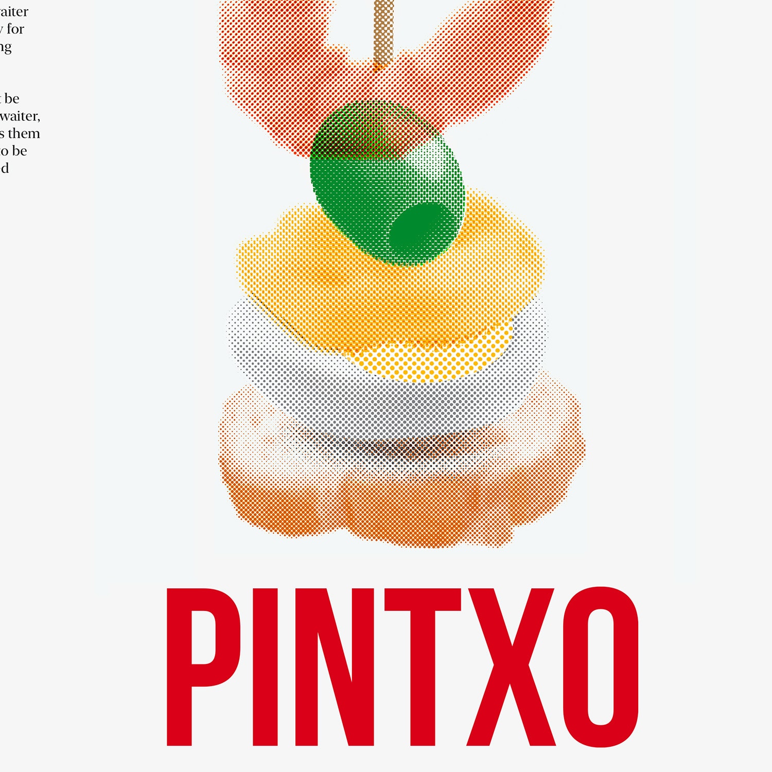 Collage "Pintxo" by Rosco - A4