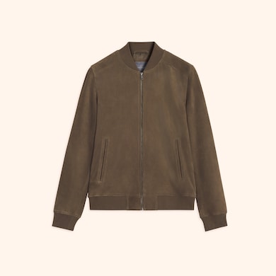 Blouson suede, , hi-res