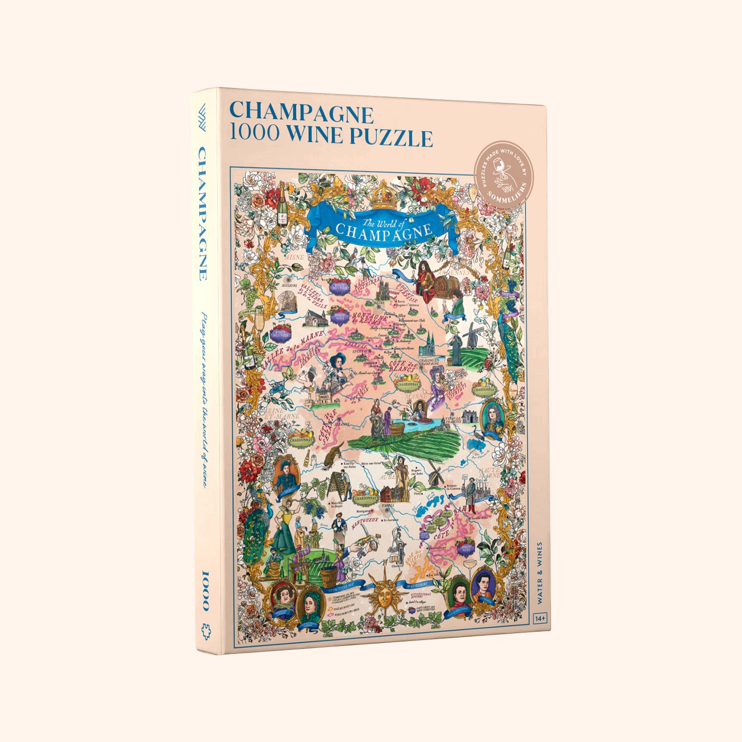 Puzzle champagne