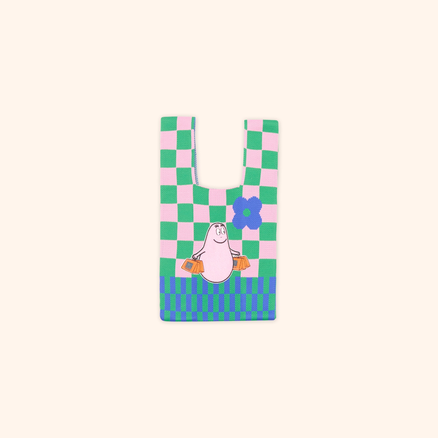 Sac maille Barbapapa Shopping