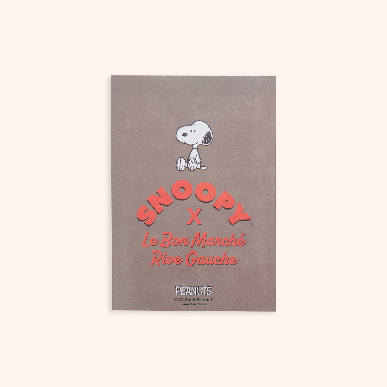 Carnet Snoopy "Couché de Soleil"