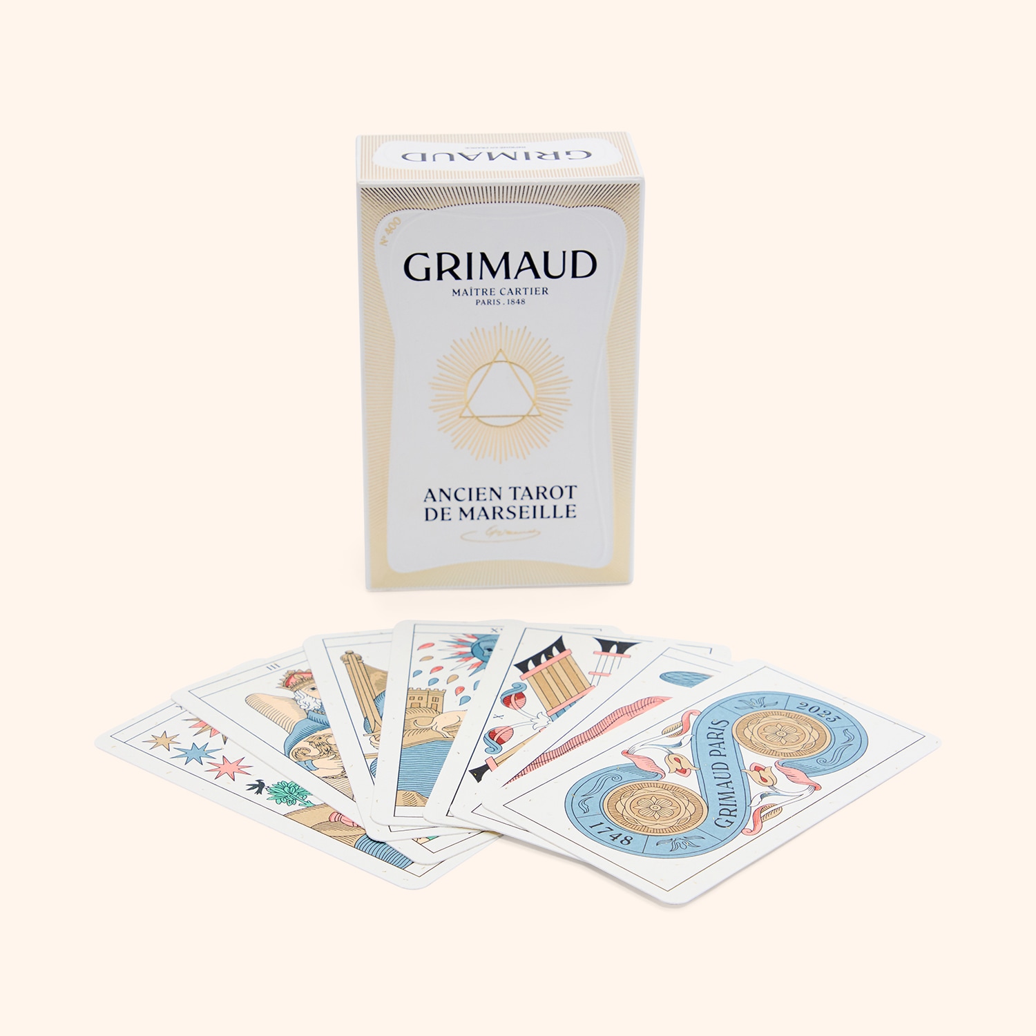 Grimaud Pack°400 : Nouvelle édition de l’ancien Tarot de Marseille