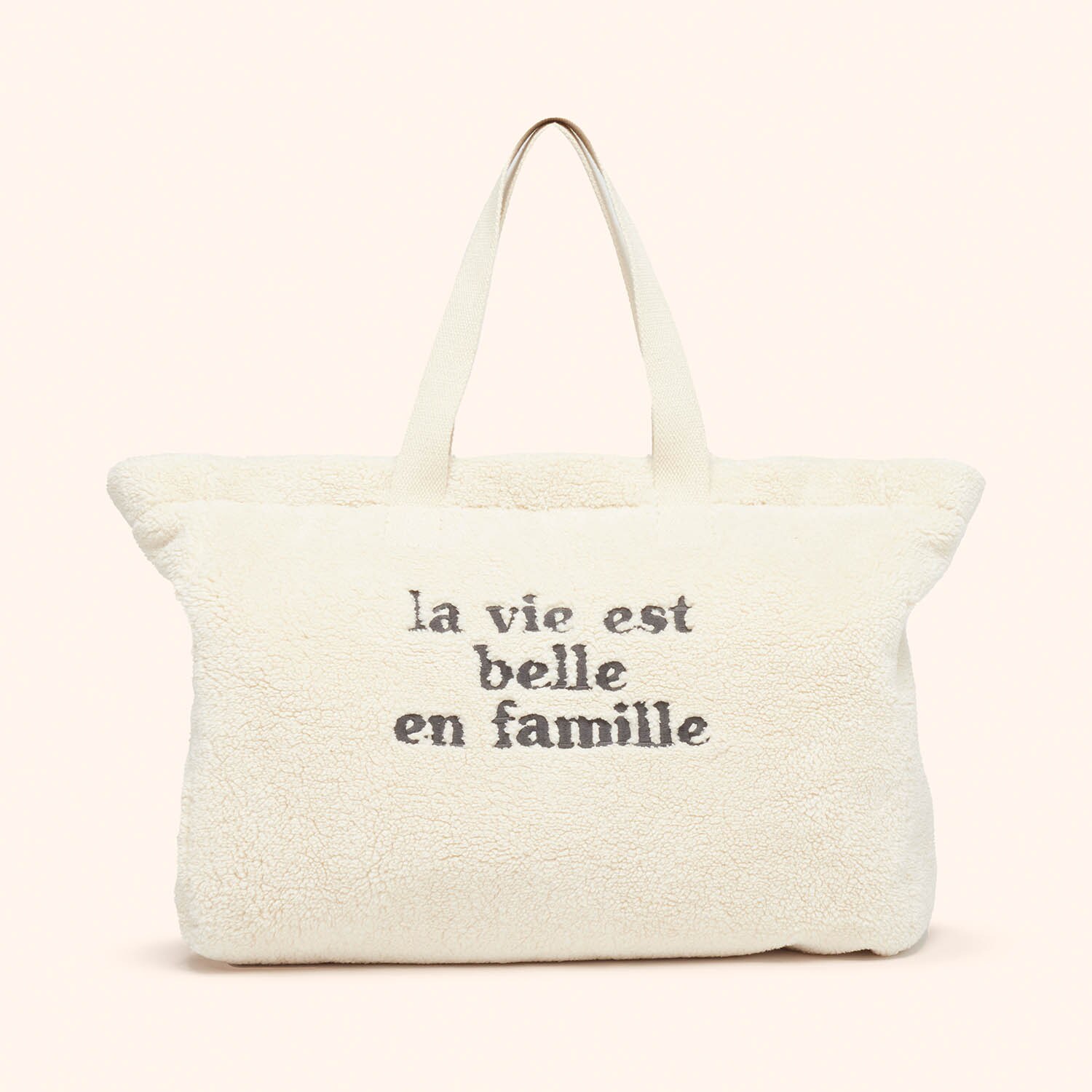 Cabas La vie est belle en famille