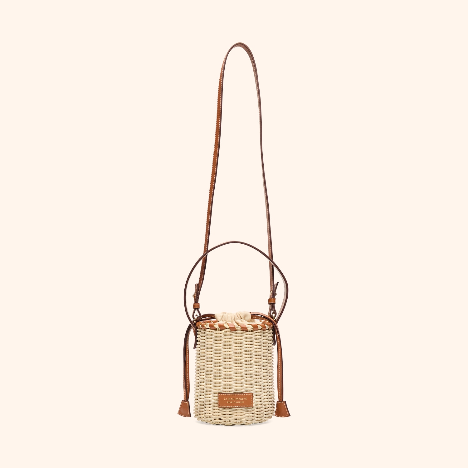 Sac sceau rotin
