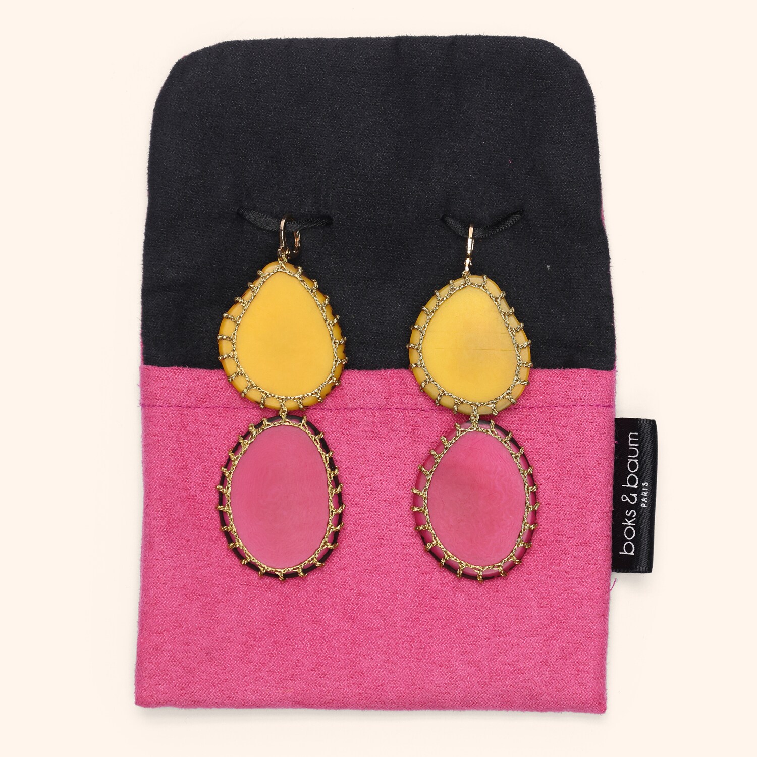 Boucles d'oreilles Cartagena double 